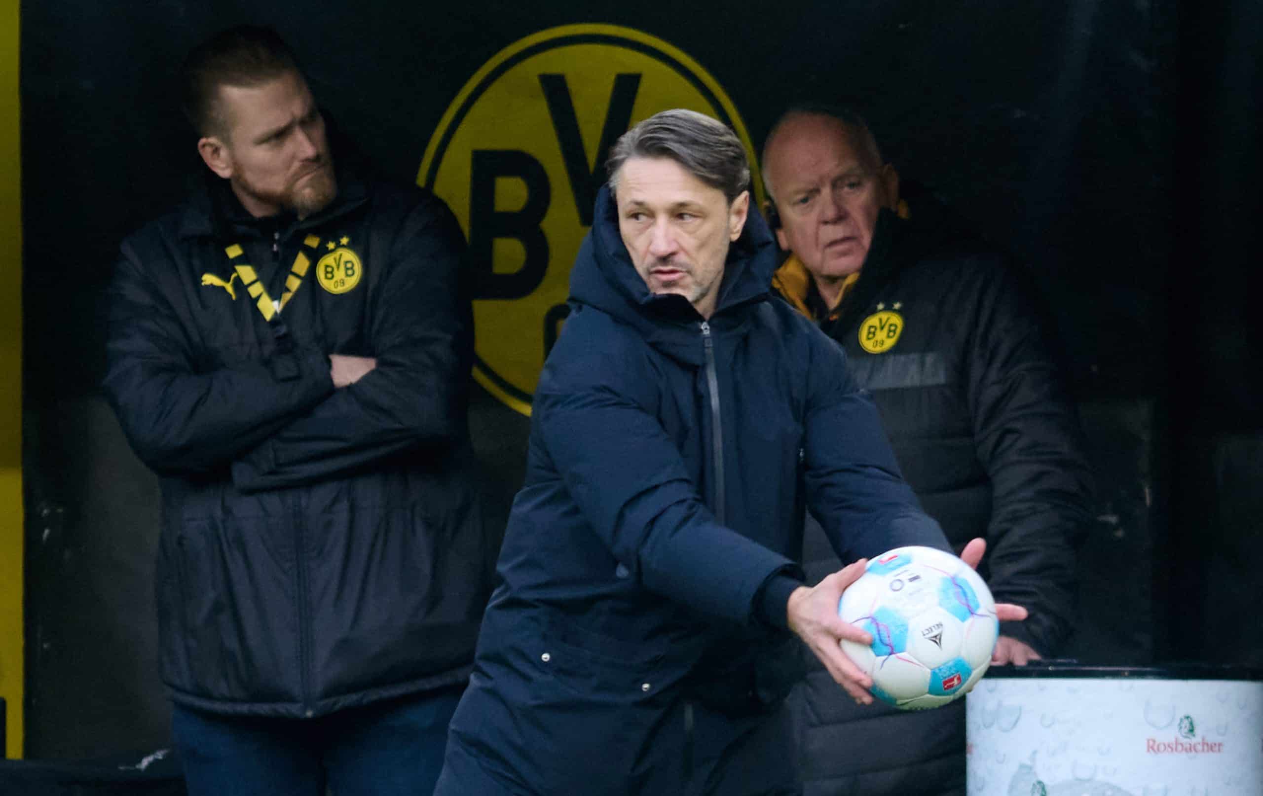 L'entraîneur du Borussia Dortmund Nico Kovac.