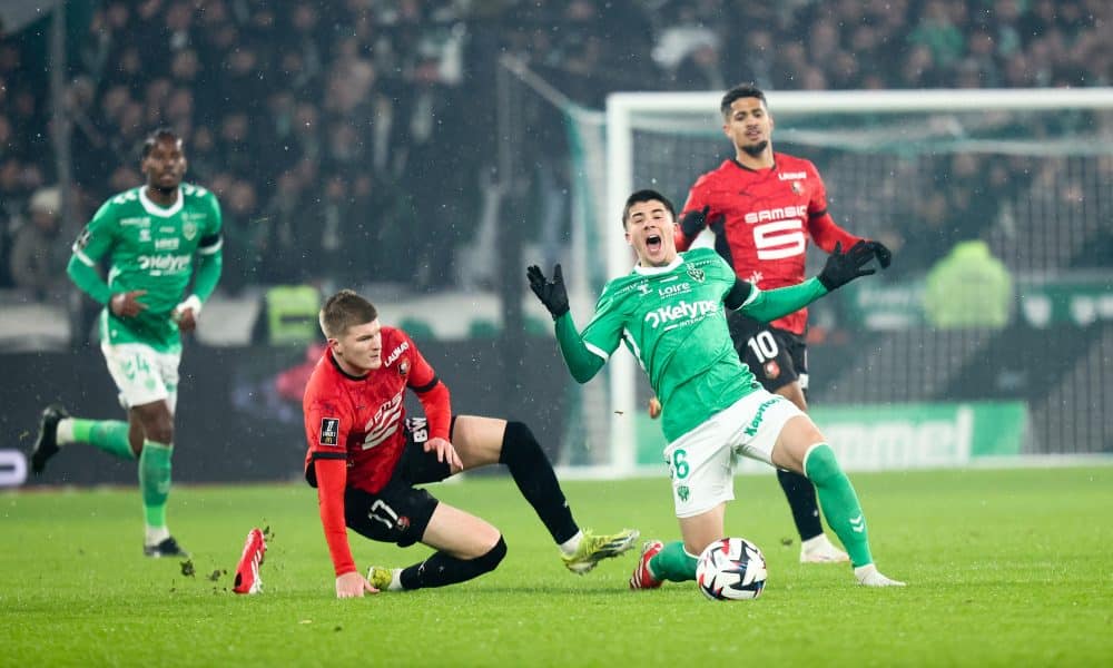 Benjamin Bouchouari, le milieu de terrain de Saint-Etienne.