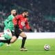 Le milieu de l'ASSE Florian Tardieu, face au Stade Rennais.