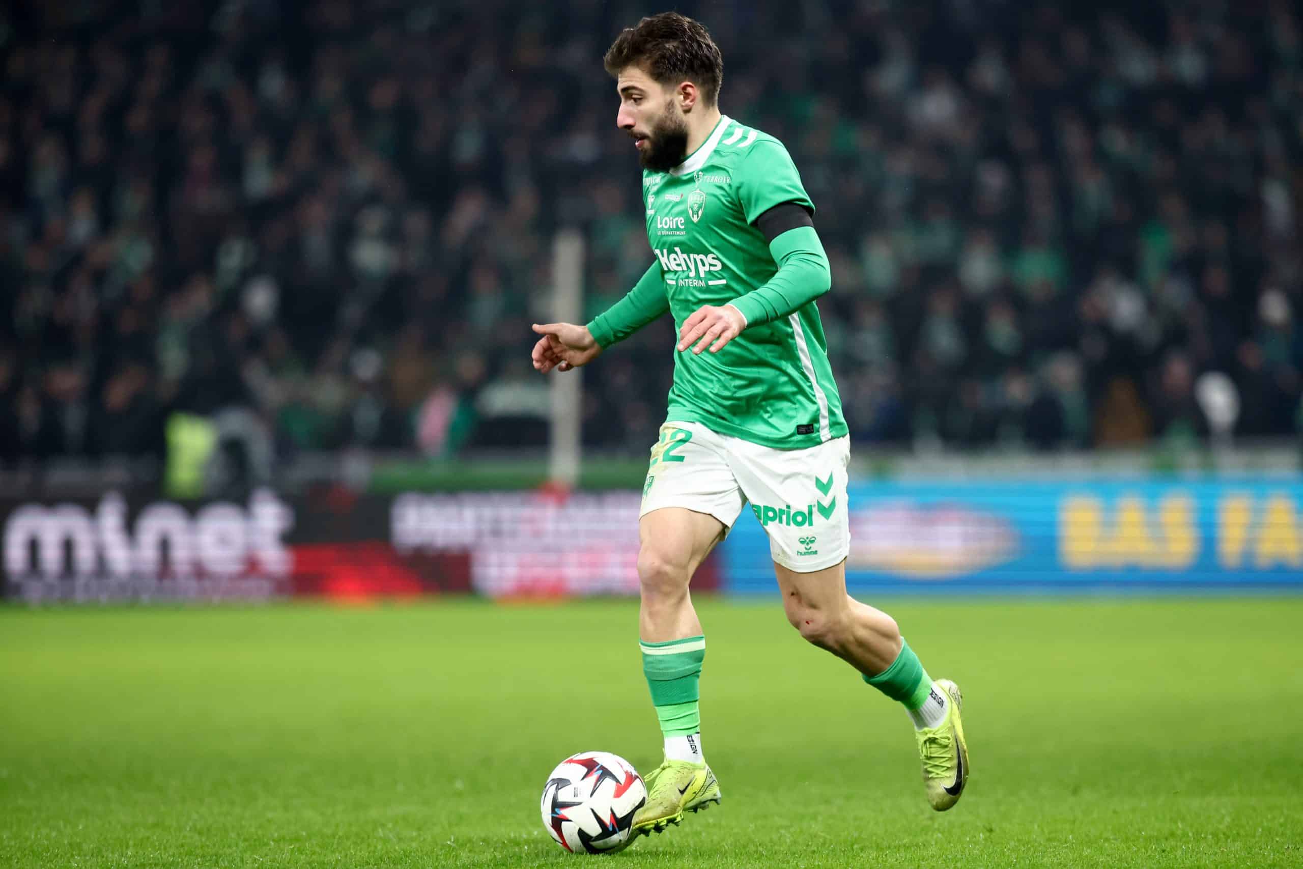 Zuriko Davitashvili, le milieu de terrain de l'ASSE.
