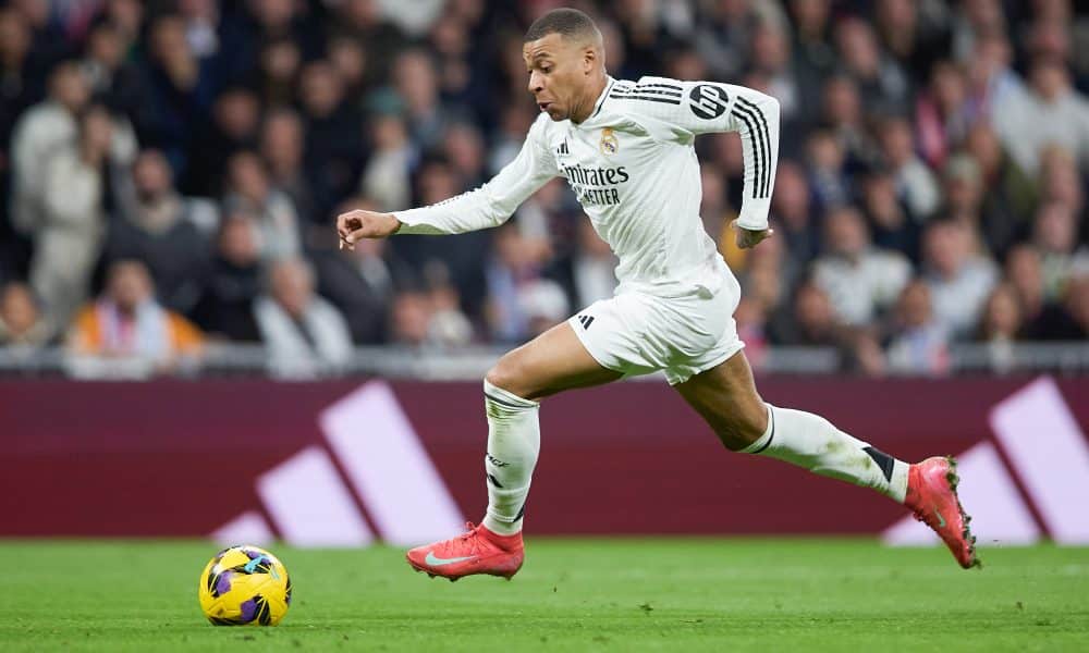 L'attaquant du Real Madrid Kylian Mbappé