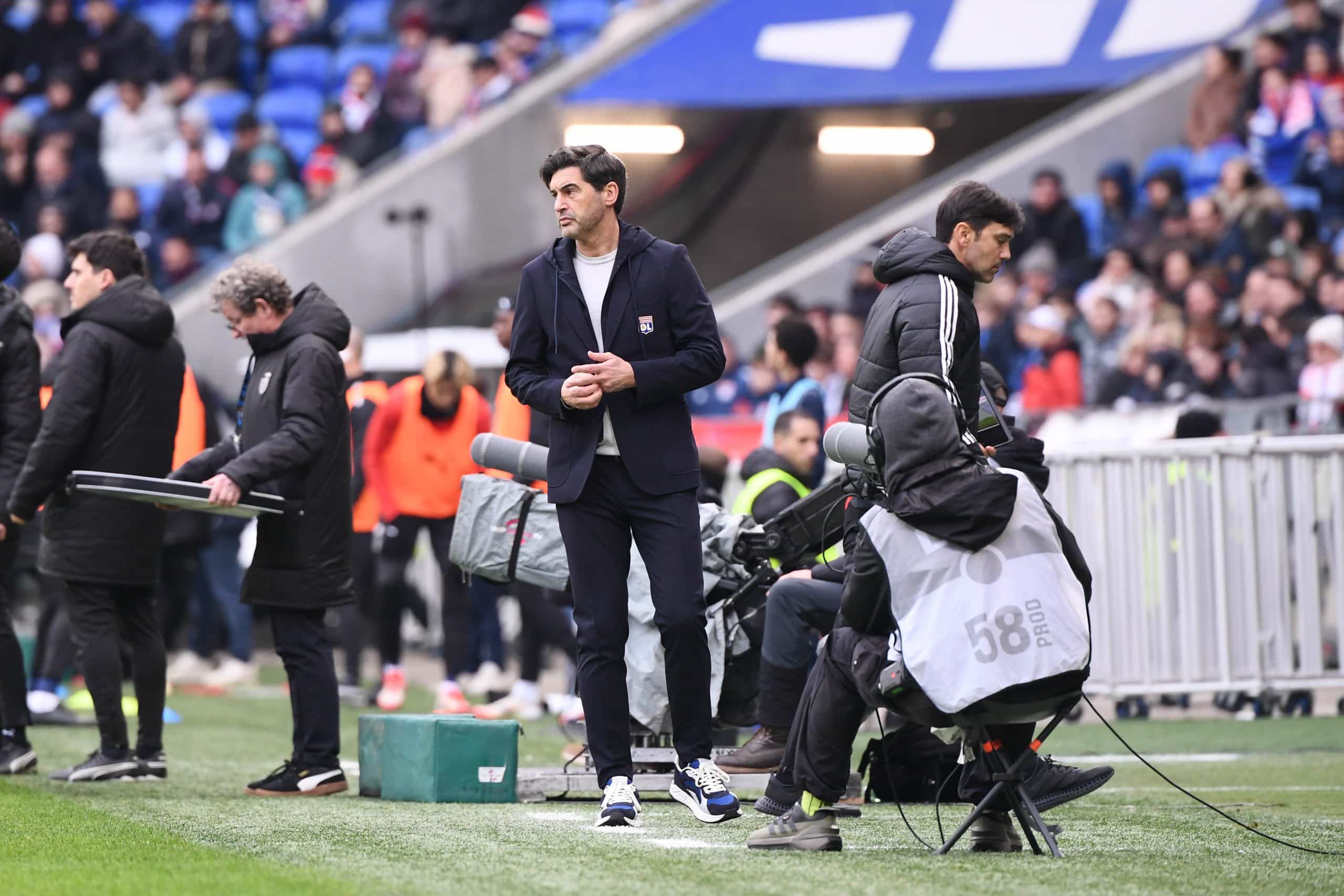 L'entraîneur de l'OL, Paulo Fonseca.