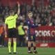 L'expulsion de Fermin lors du match de Barcelone à Séville (4-1.