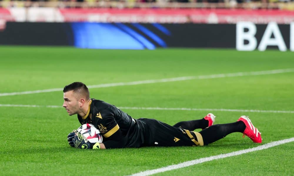 Le gardien du FC Nantes Anthony Lopes lors du match à Monaco.