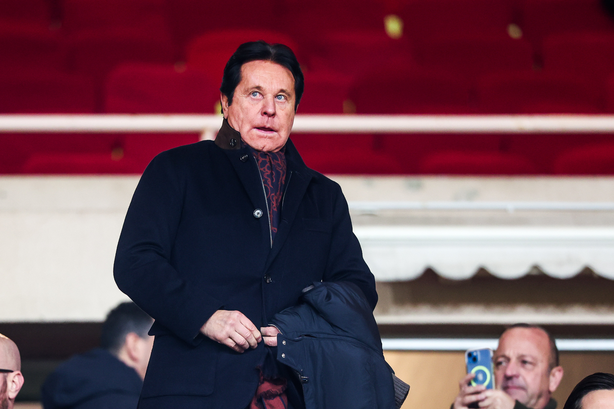 Le propriétaire du FC Nantes, Waldemar Kita, lors d'un match à Monaco.