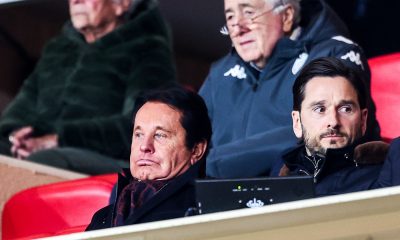 Le président du FC Nantes, Waldemar Kita, avec son fils, Franck, directeur général du club.