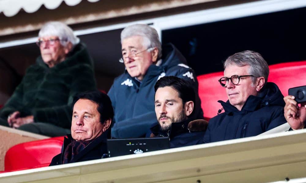 Le propriétaire du FC Nantes, Waldemar Kita, avec son fils FRanck, directeur général.