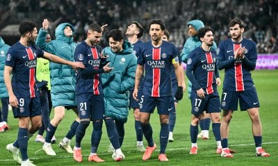 Les joueurs du PSG