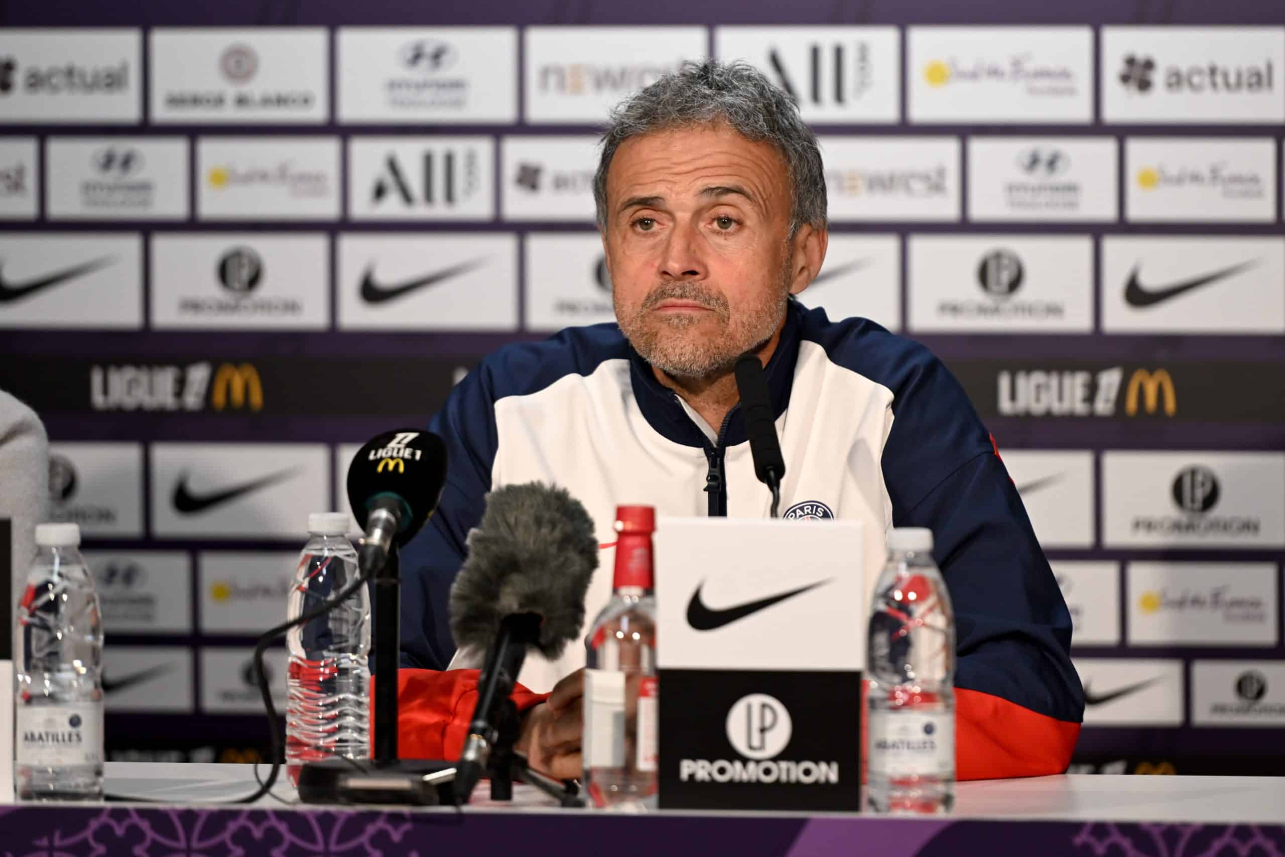 Luis Enrique, l'entraîneur du PSG