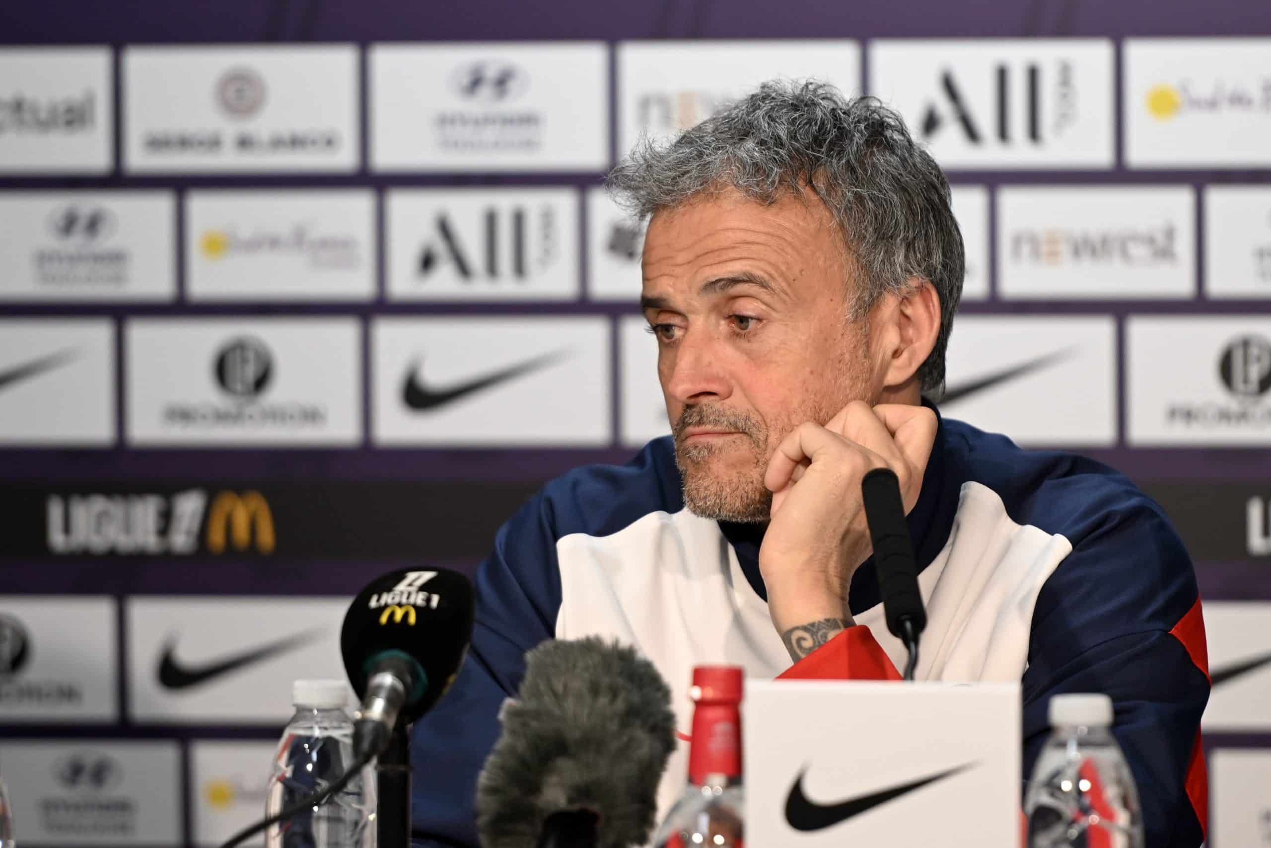 Luis Enrique, l'entraîneur du PSG