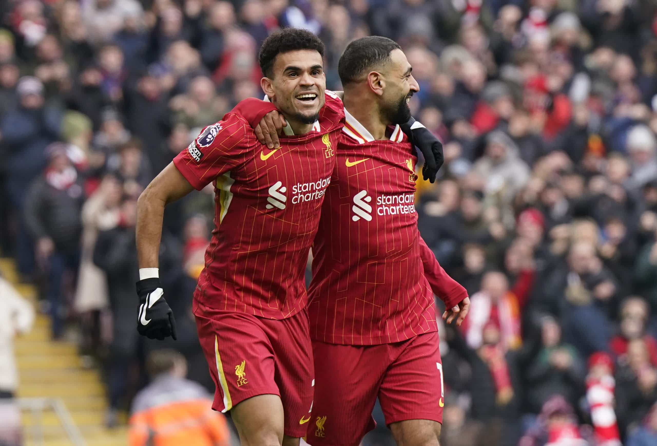Luis Diaz, l'attaquant de Liverpool.