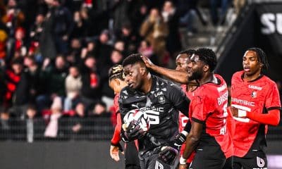 Le gardien du Stade Rennais Brice Samba.