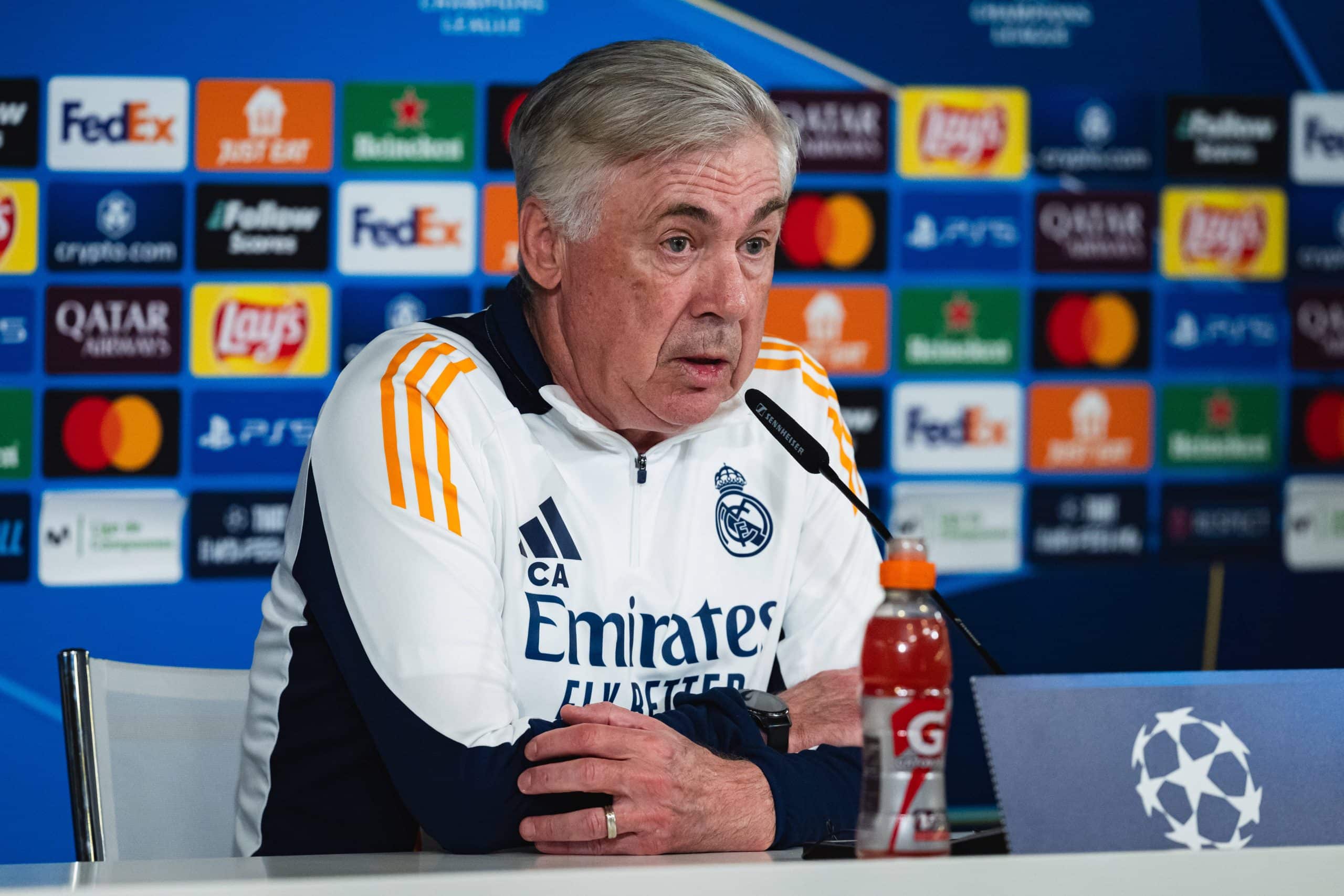 Carlo Ancelotti, le coach du Real Madrid