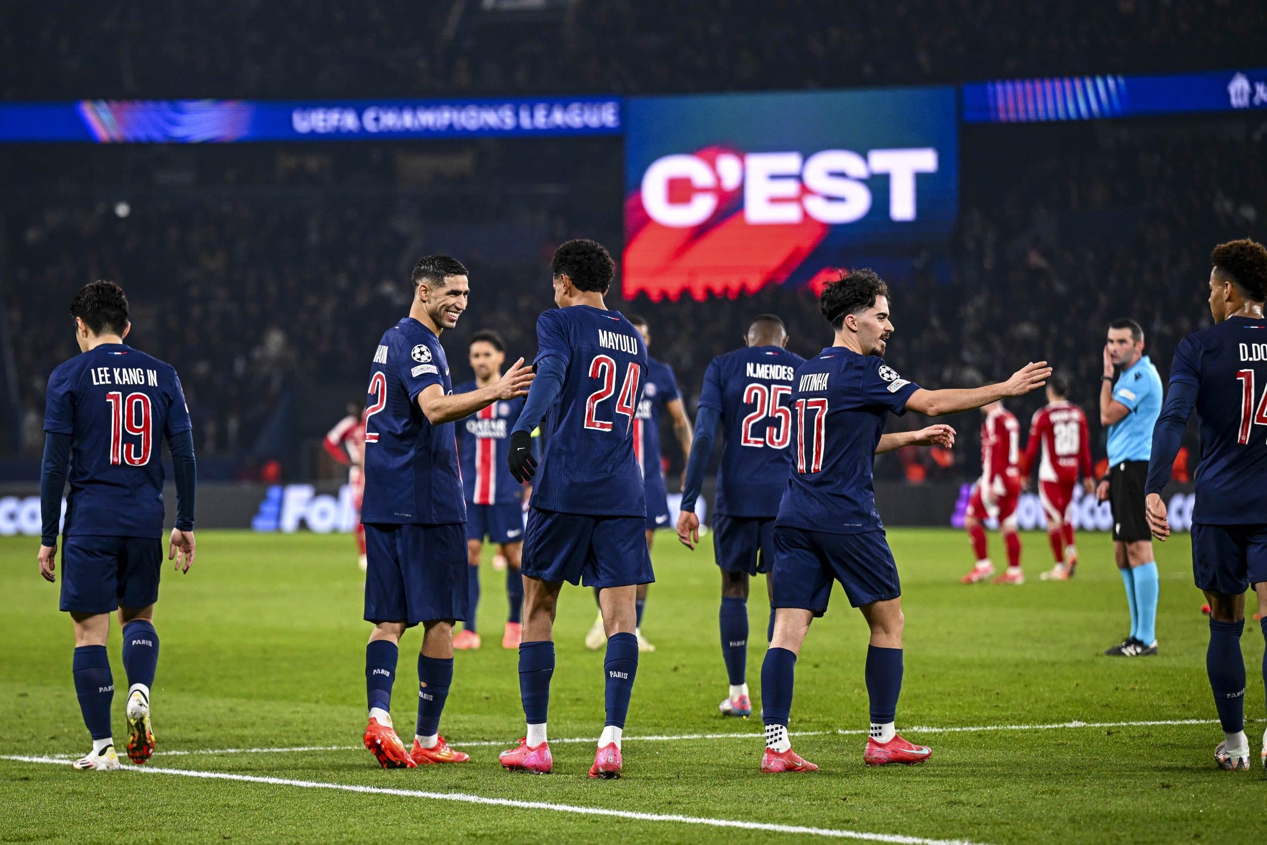 Achraf Hakimi et Senny Mayulu seront de retour contre Dunkerque