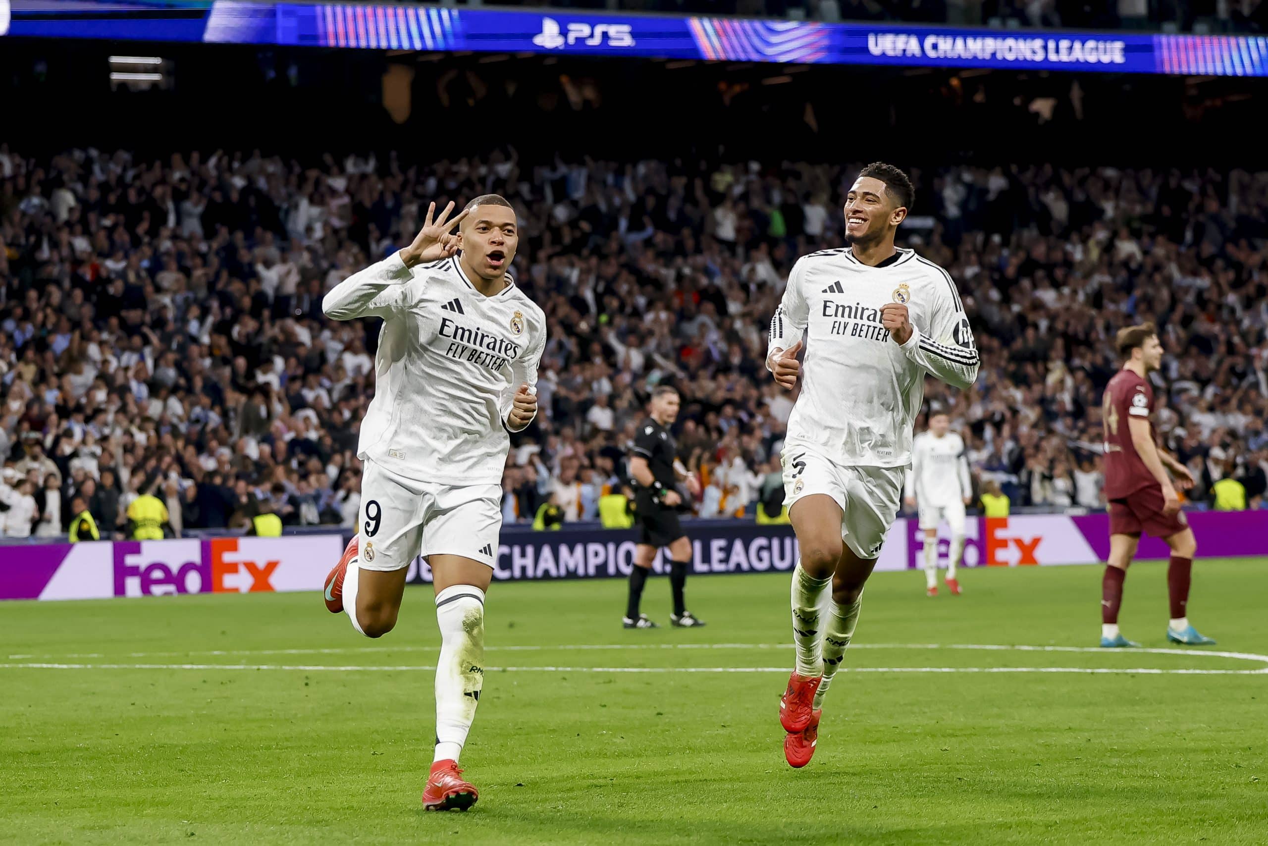 Kylian Mbappé a fait le show avec le Real Madrid contre Manchester City.