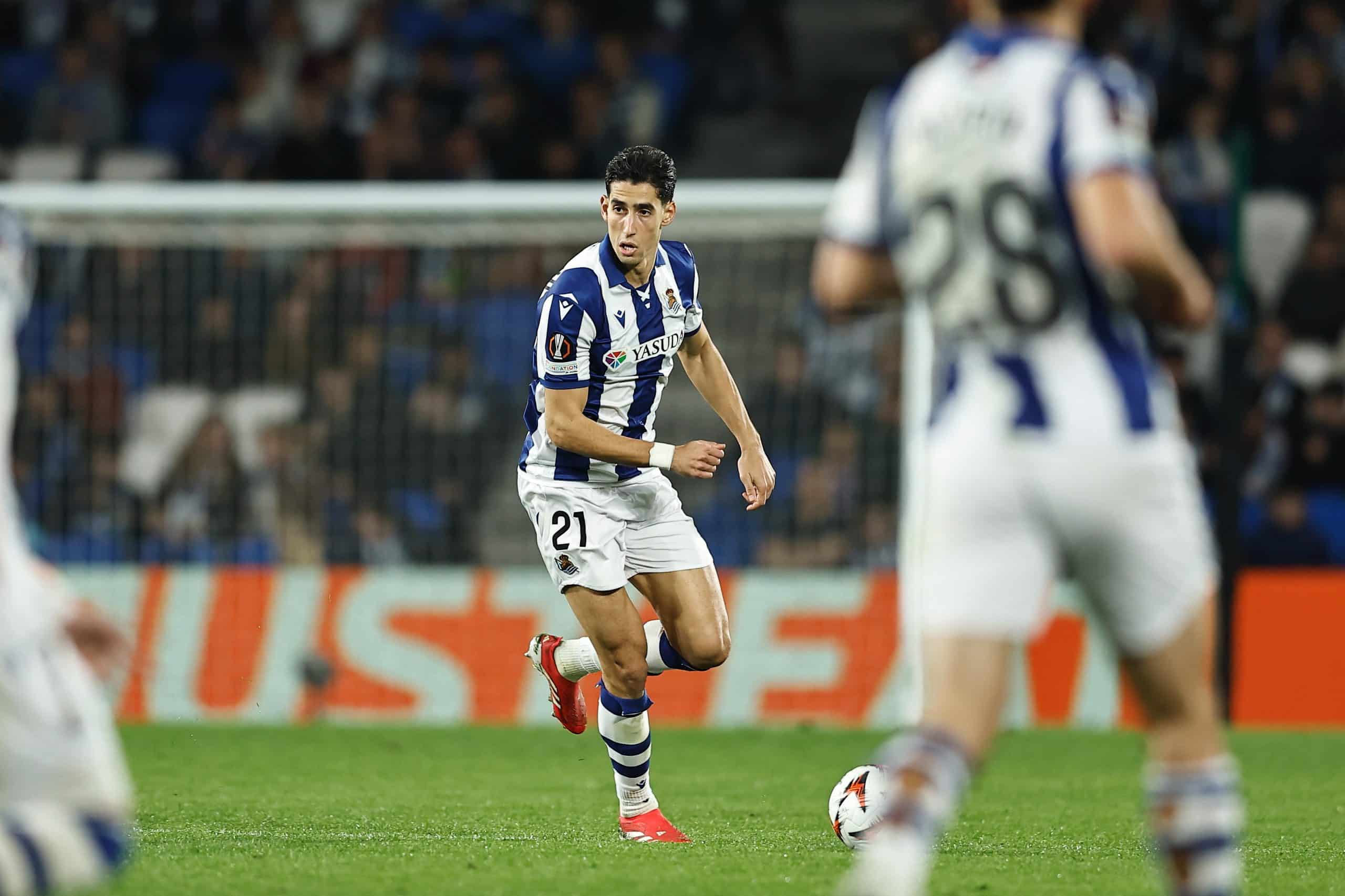 Nayef Aguerd sous le maillot de la Real Sociedad