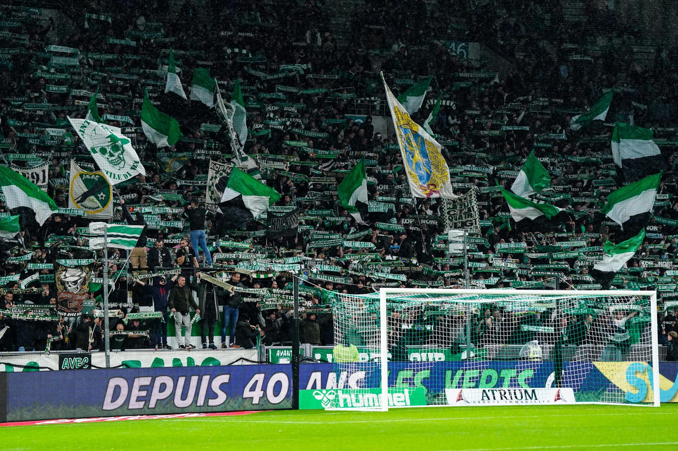 Les supporters de l'ASSE