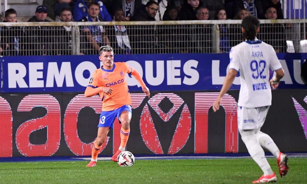 Quentin Merlin, le latéral gauche de l'OM.