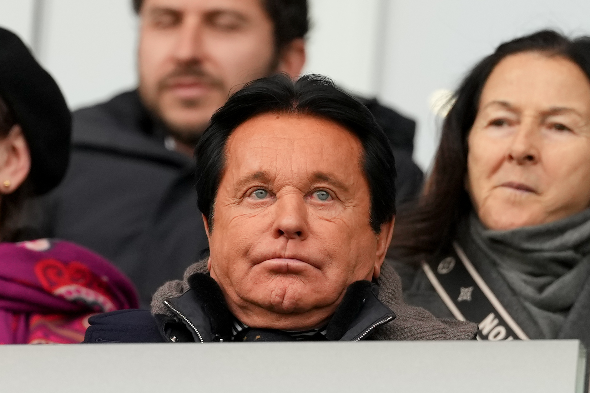 Le propriétaire du FC Nantes, Waldemar Kita, lors d'un match à la Beaujoire.