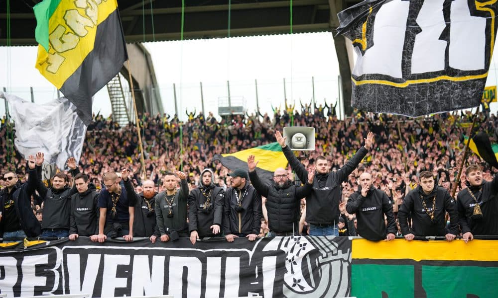 La Brigade Loire du FC Nantes.