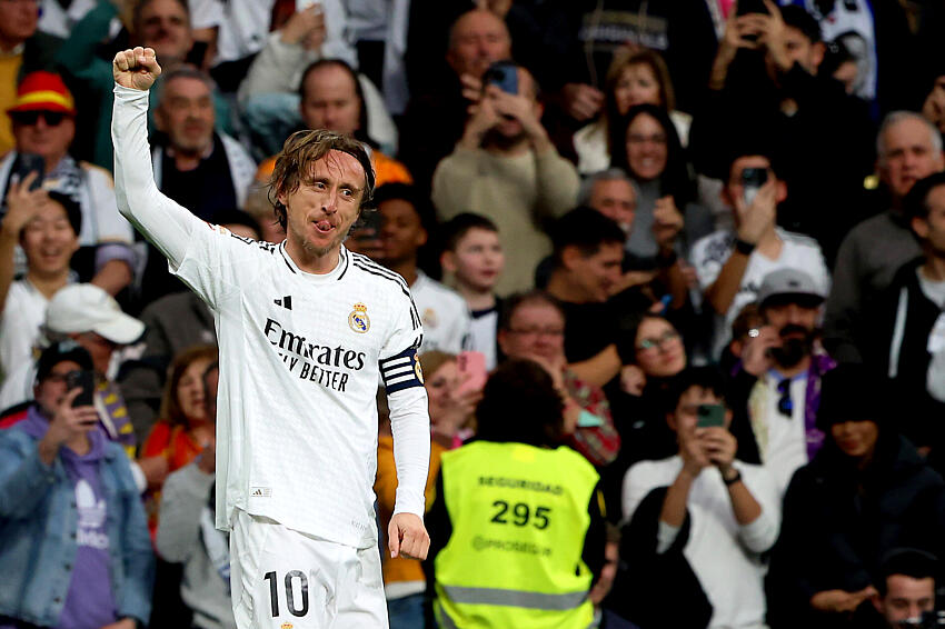 Luka Modric rêve de prolonger au Real Madrid.