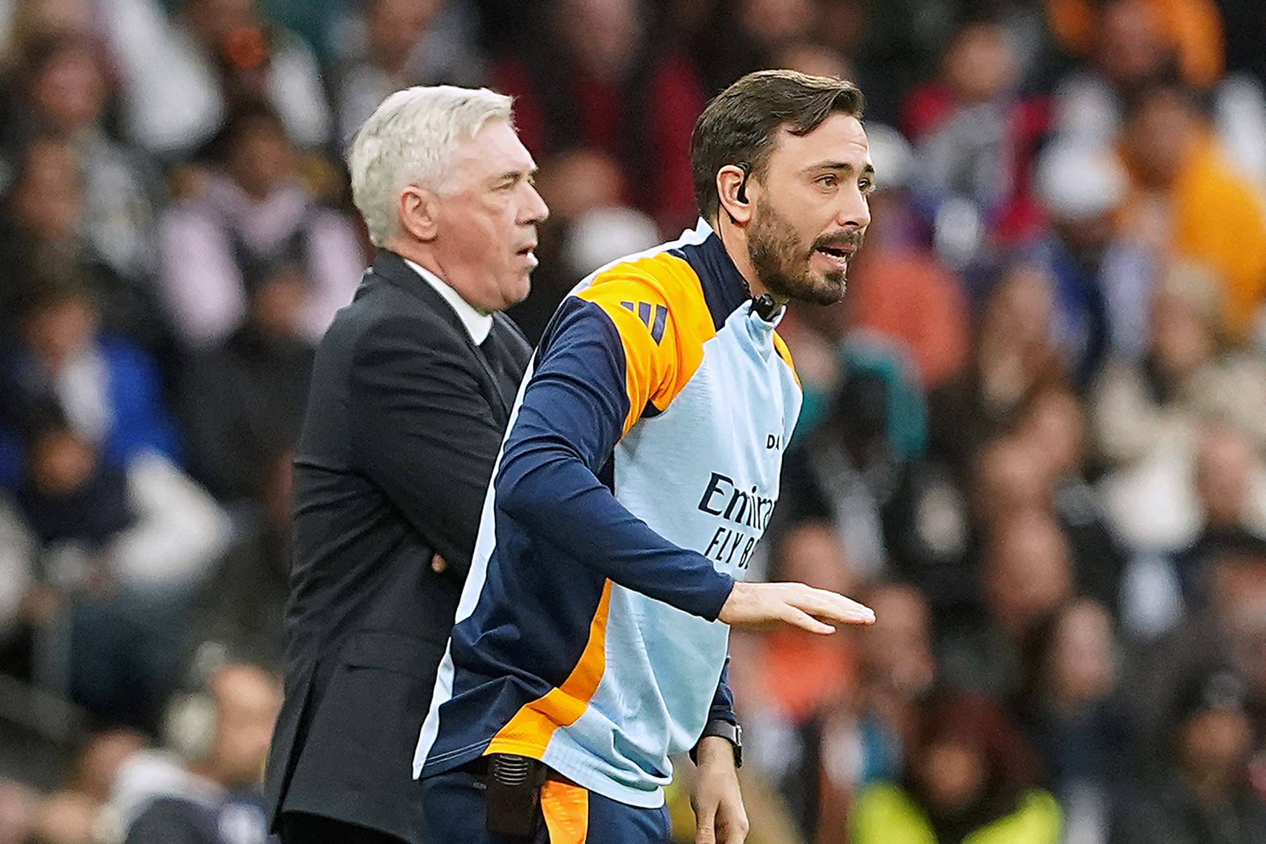 Carlo Ancelotti, entraîneur du Real Madrid.