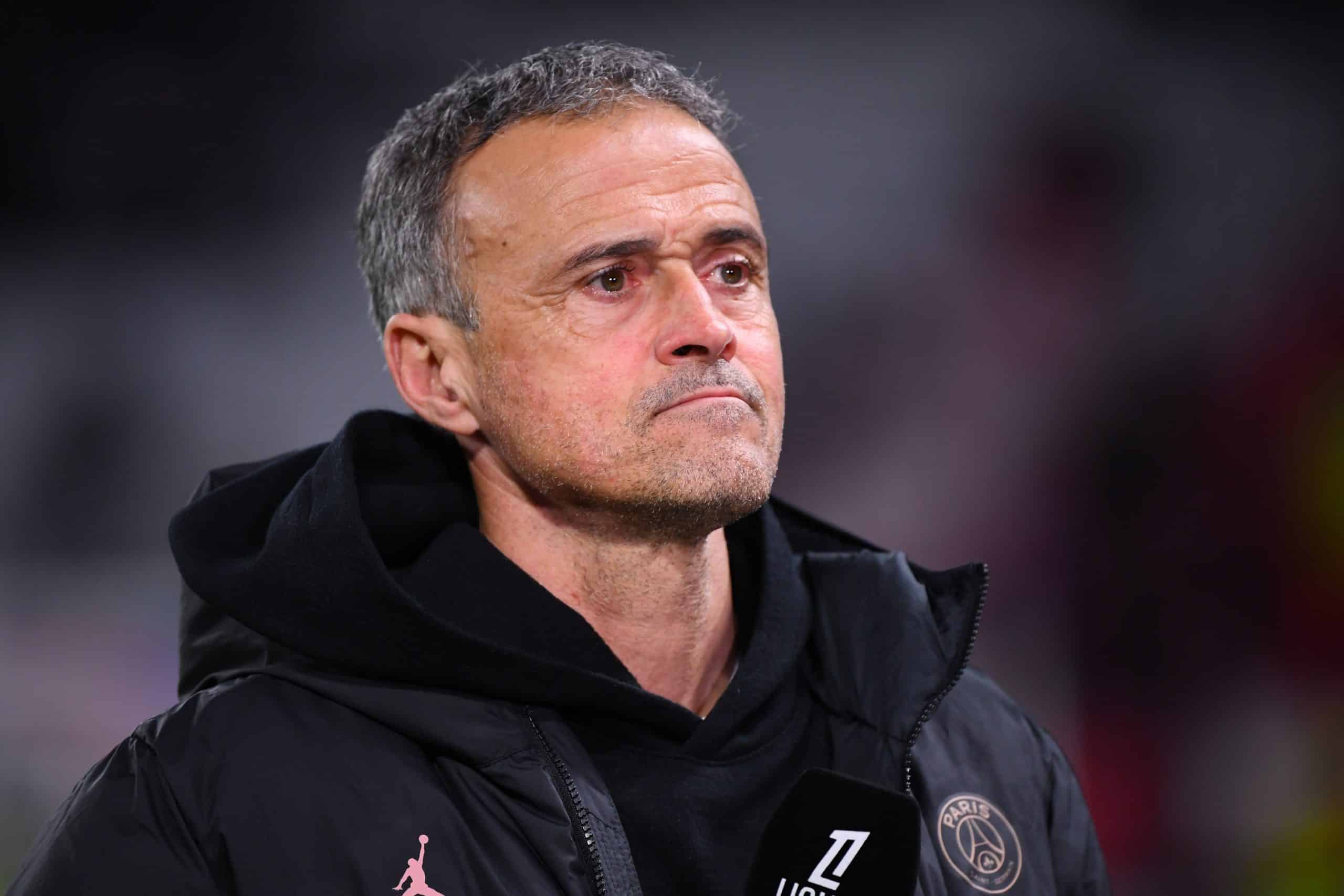 Luis Enrique, l'entraîneur du PSG