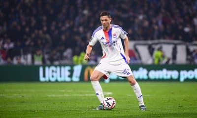 Le milieu de l'OL Nemanja Matic lors du match face au PSG.