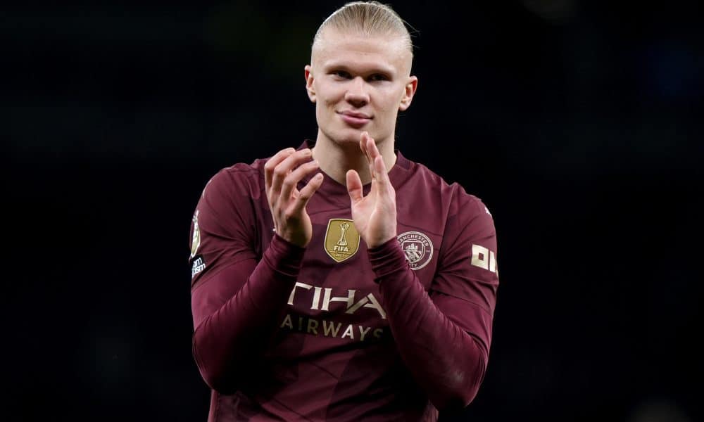 Erling Haaland, l'attaquant de Manchester City.