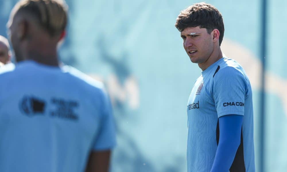 Leonardo Balerdi, le défenseur de l'OM.