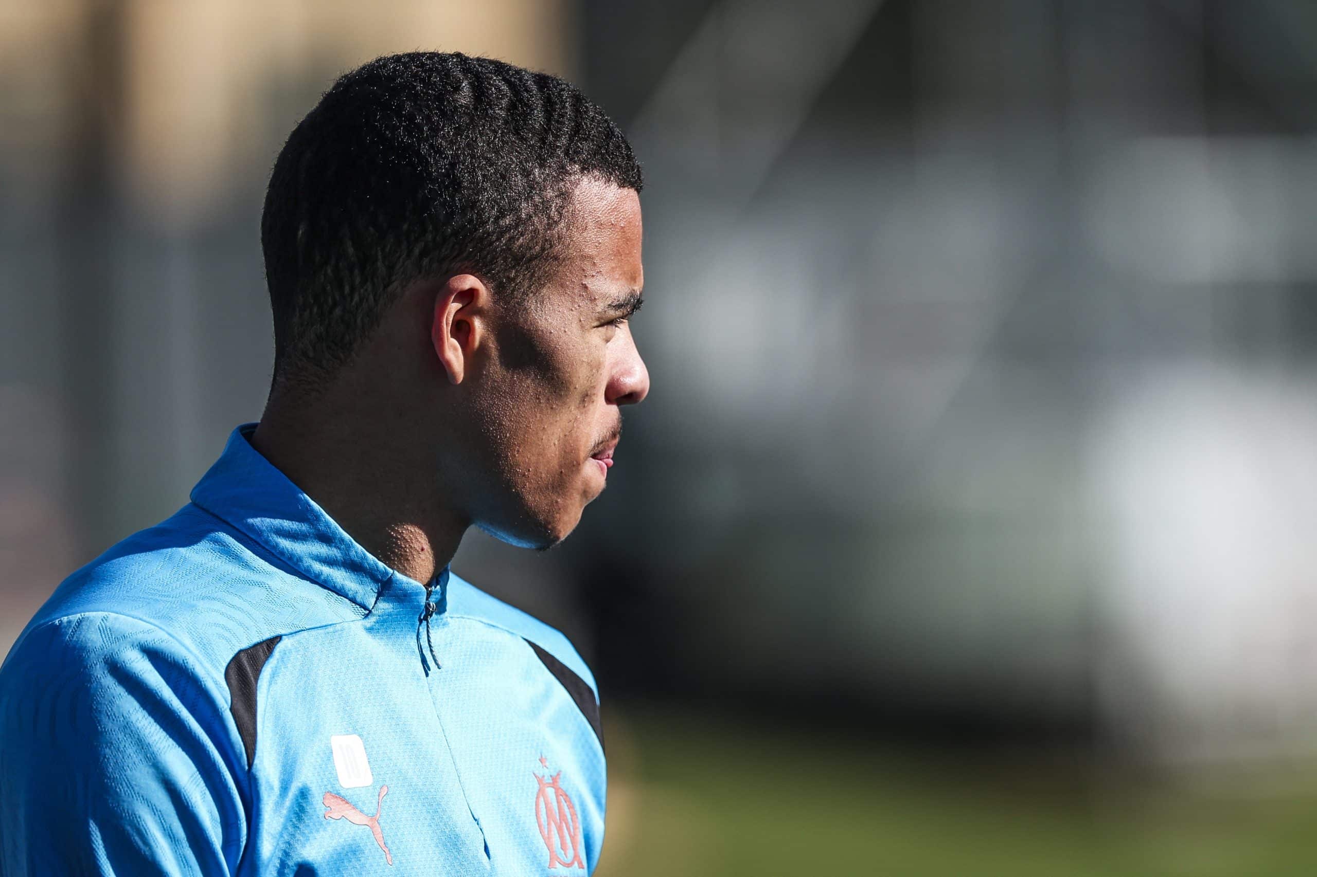 Mason Greenwood, l'ailier de l'OM.