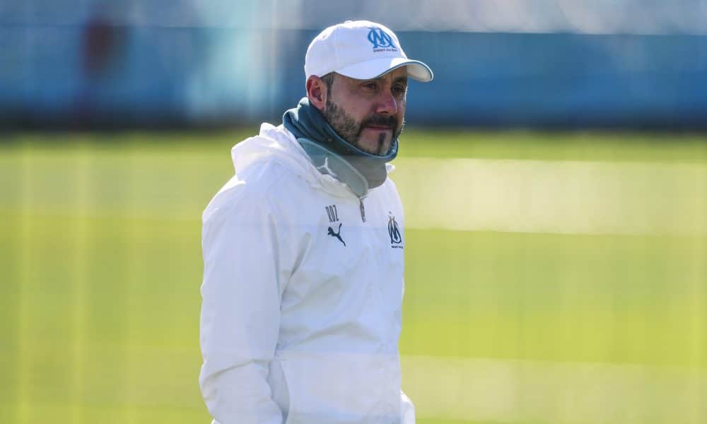 Roberto De Zerbi, le coach de l'OM