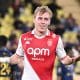 Mika Biereth, l'attaquant de l'AS Monaco.