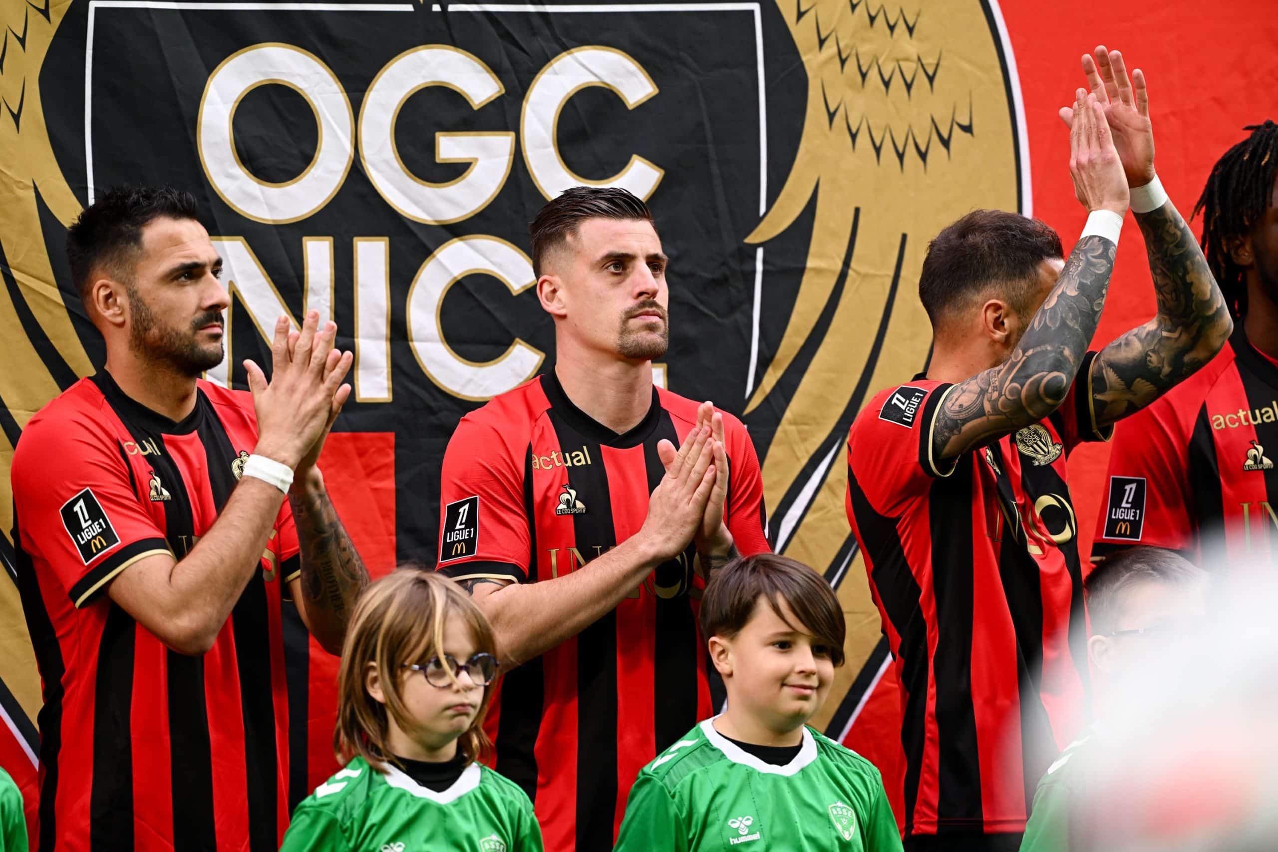 Baptiste Santamaria sous les couleurs de l'OGC Nice