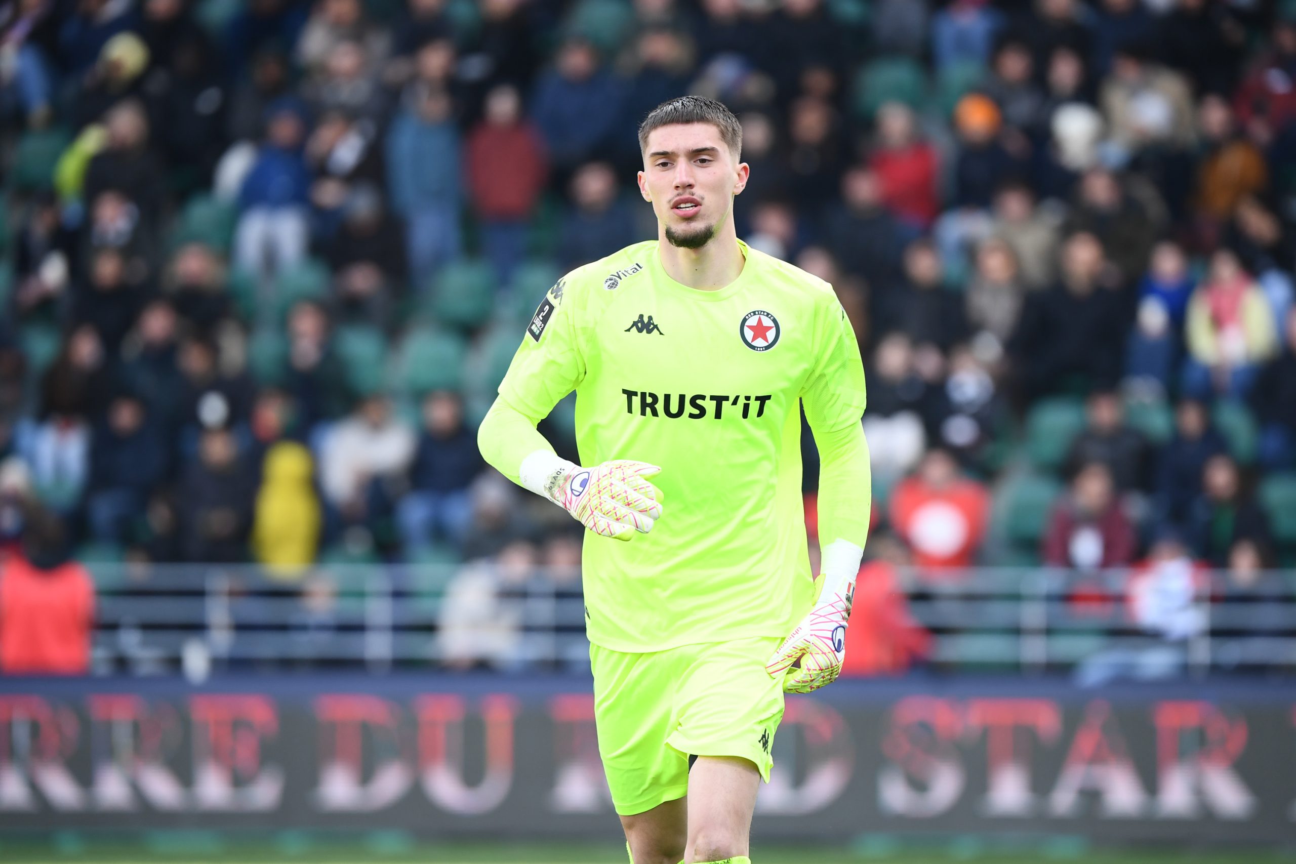 Robin Risser sous le maillot du Red Star