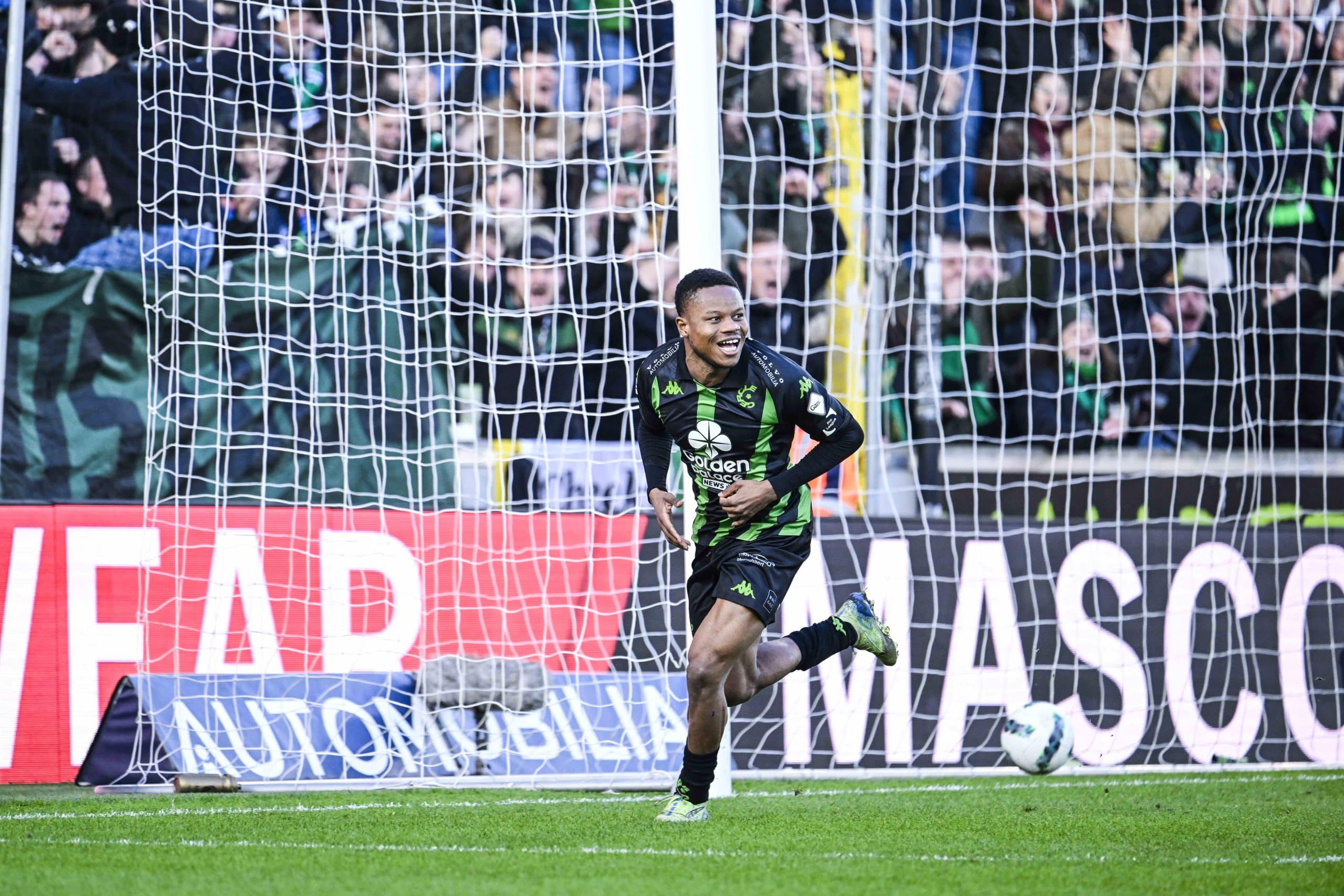 Lawrence Agyekum, le milieu de poche du Cercle de Bruges.