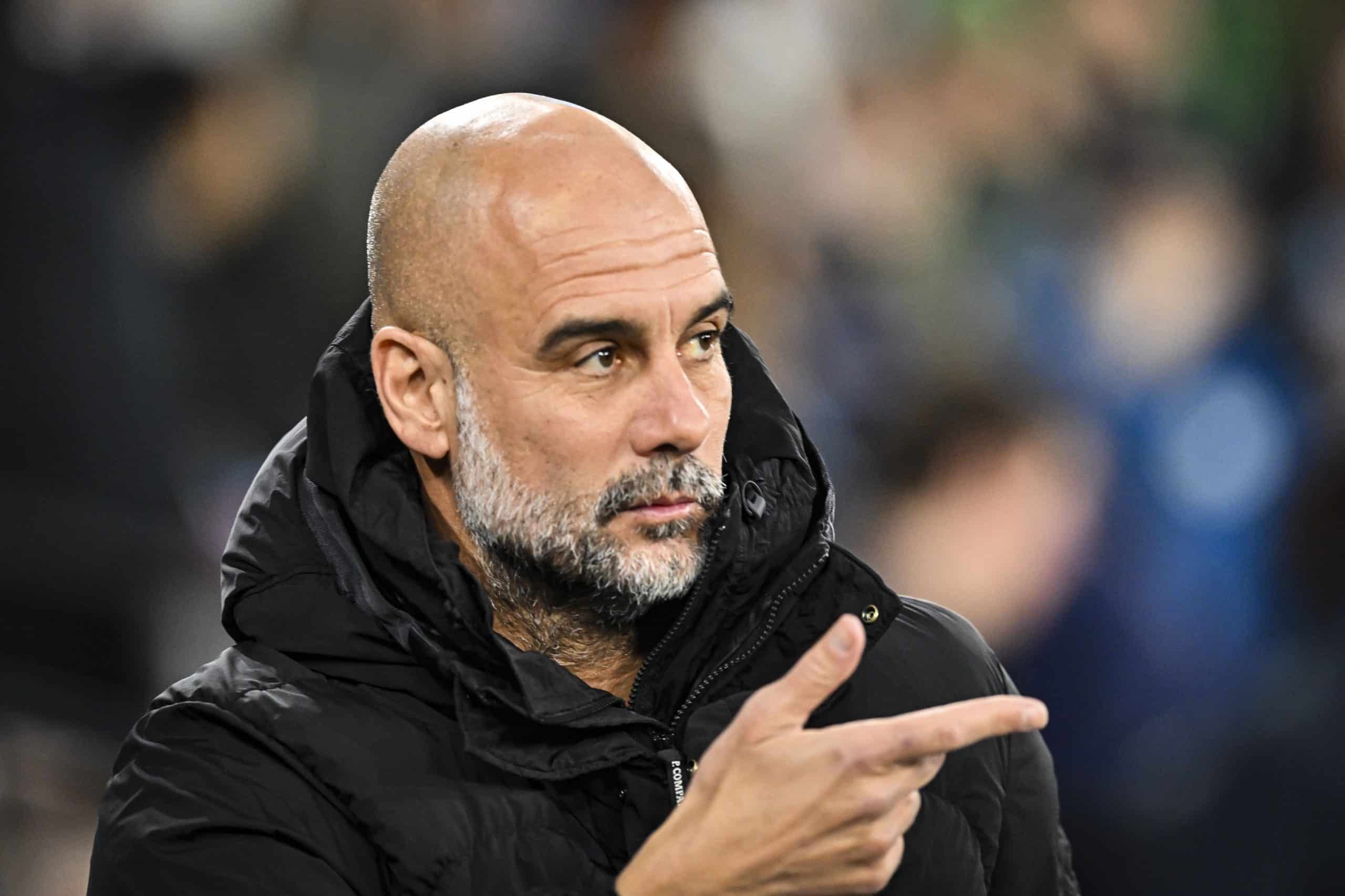 Pep Guardiola, le coach de Manchester City.