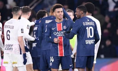 Désiré Doué et Ousmane Dembélé (PSG)