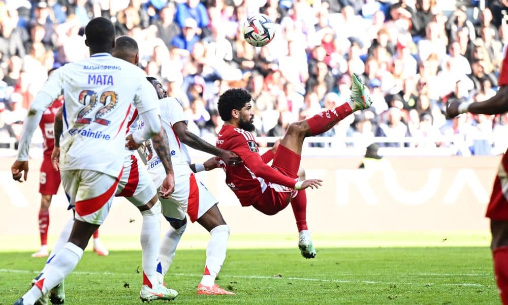 Mahdi Camara (Brest) a réalisé un bon match face à l'OL dans un climat hostile pour lui.