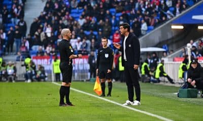 Paulo Fonseca et Benoît Millot, première prise de bec lors d'OL - Brest.