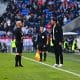 Paulo Fonseca et Benoît Millot, première prise de bec lors d'OL - Brest.