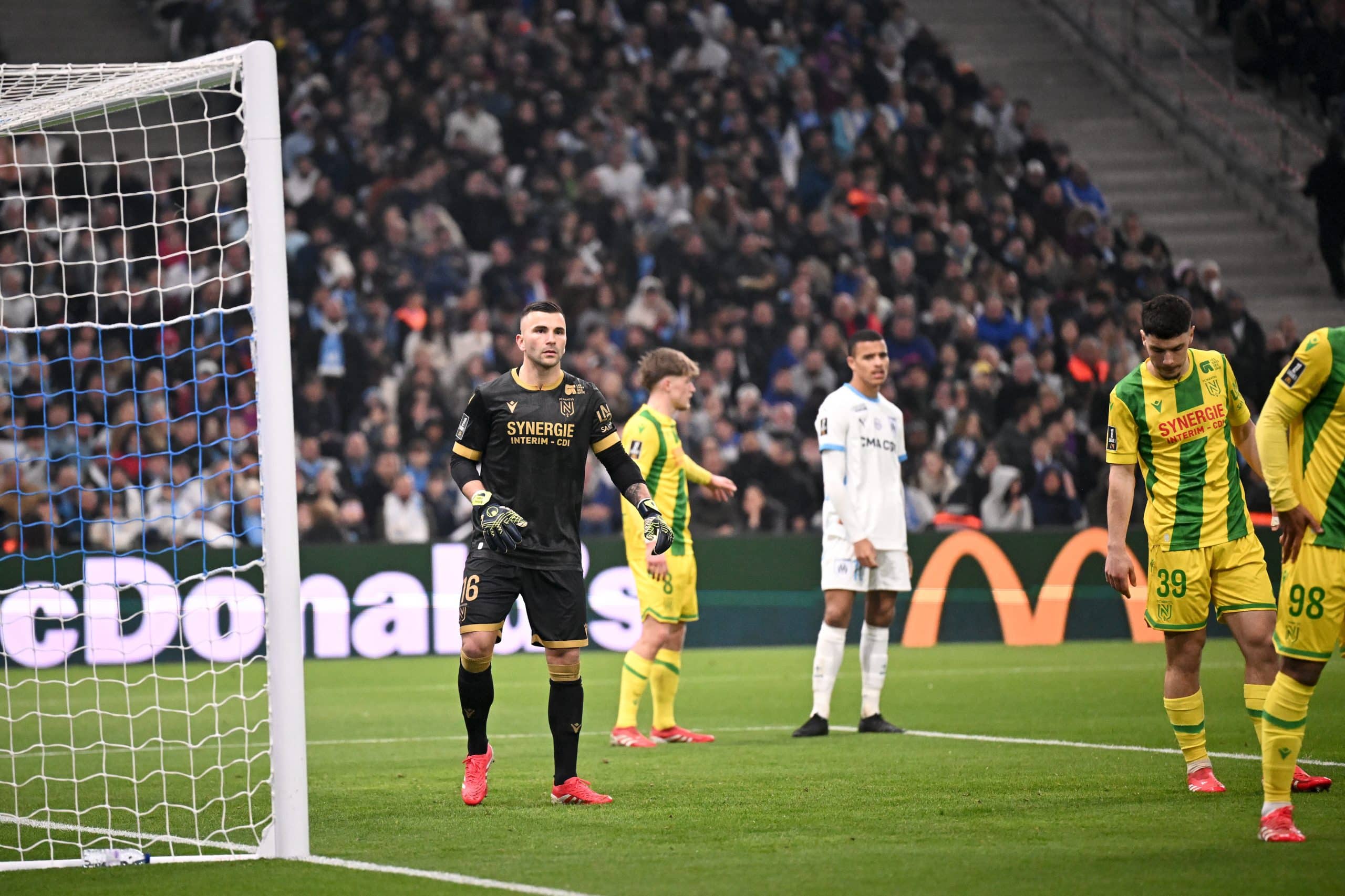 Anthony Lopes et les Canaris ont finalement craqué lors d'OM - FC Nantes.