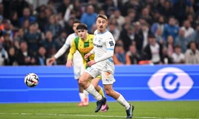 Valentin Rongier lors d'OM - FC Nantes