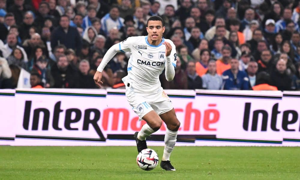 L'ailier de l'OM Mason Greenwood.