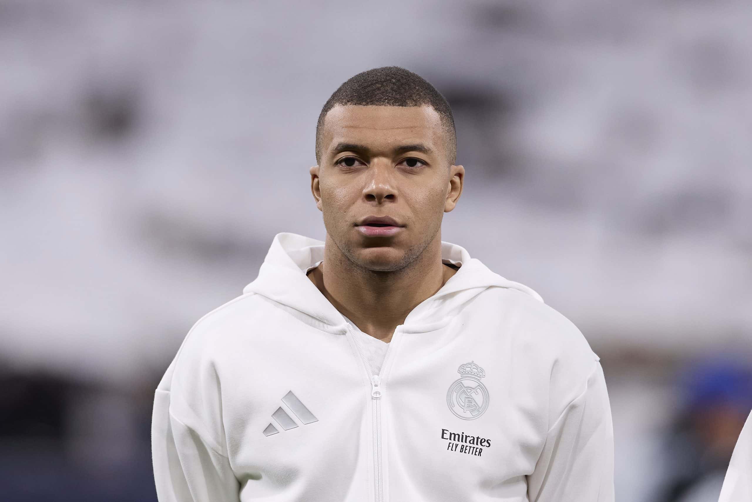 L'attaquant du Real Madrid Kylian Mbappé.