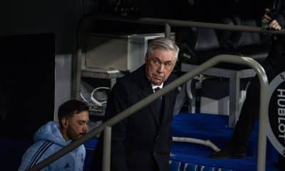 L'entraîneur du Real Madrid, Carlo Ancelotti.