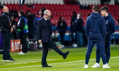 Le nerveux Luis Campos, conseiller du PSG.