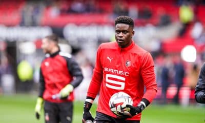 Brice Samba, le gardien du Stade Rennais.