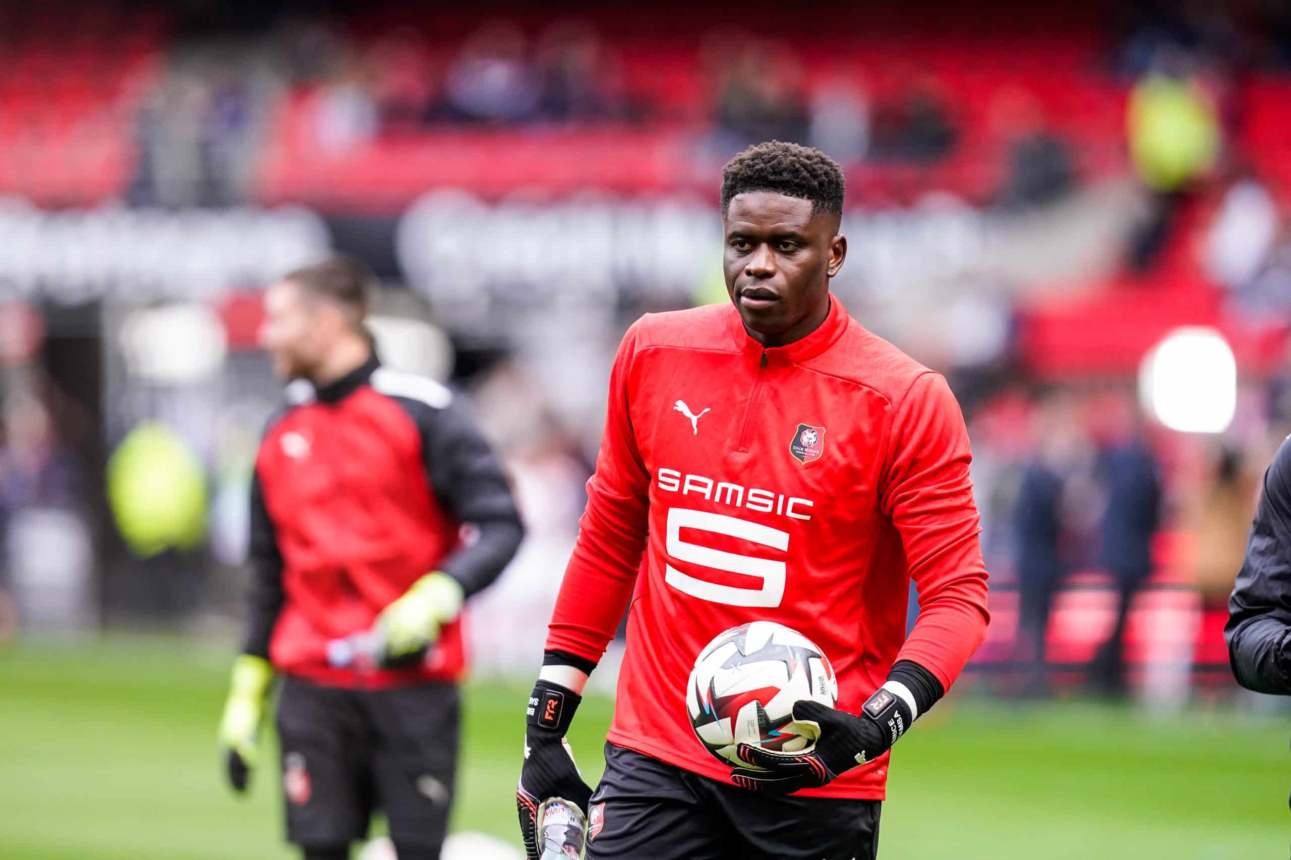 Brice Samba, le gardien du Stade Rennais.