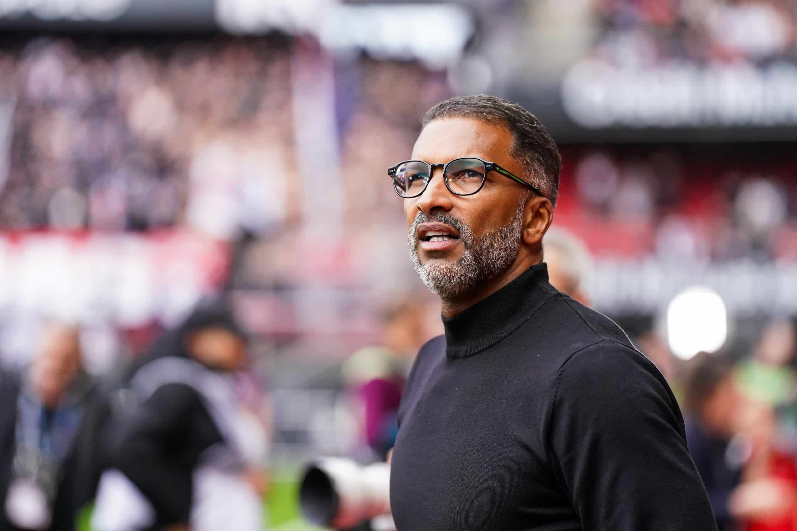Habib Beye, l'entraîneur du Stade Rennais